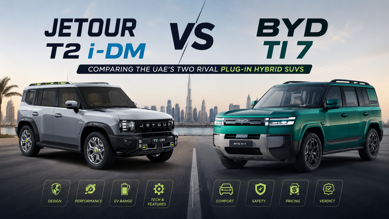 Jetour T2 iDM vs BYD Ti7