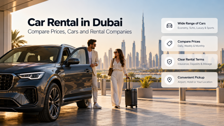 Car Rental in Dubai: How to Compare Prices, Cars and Rental Companies
